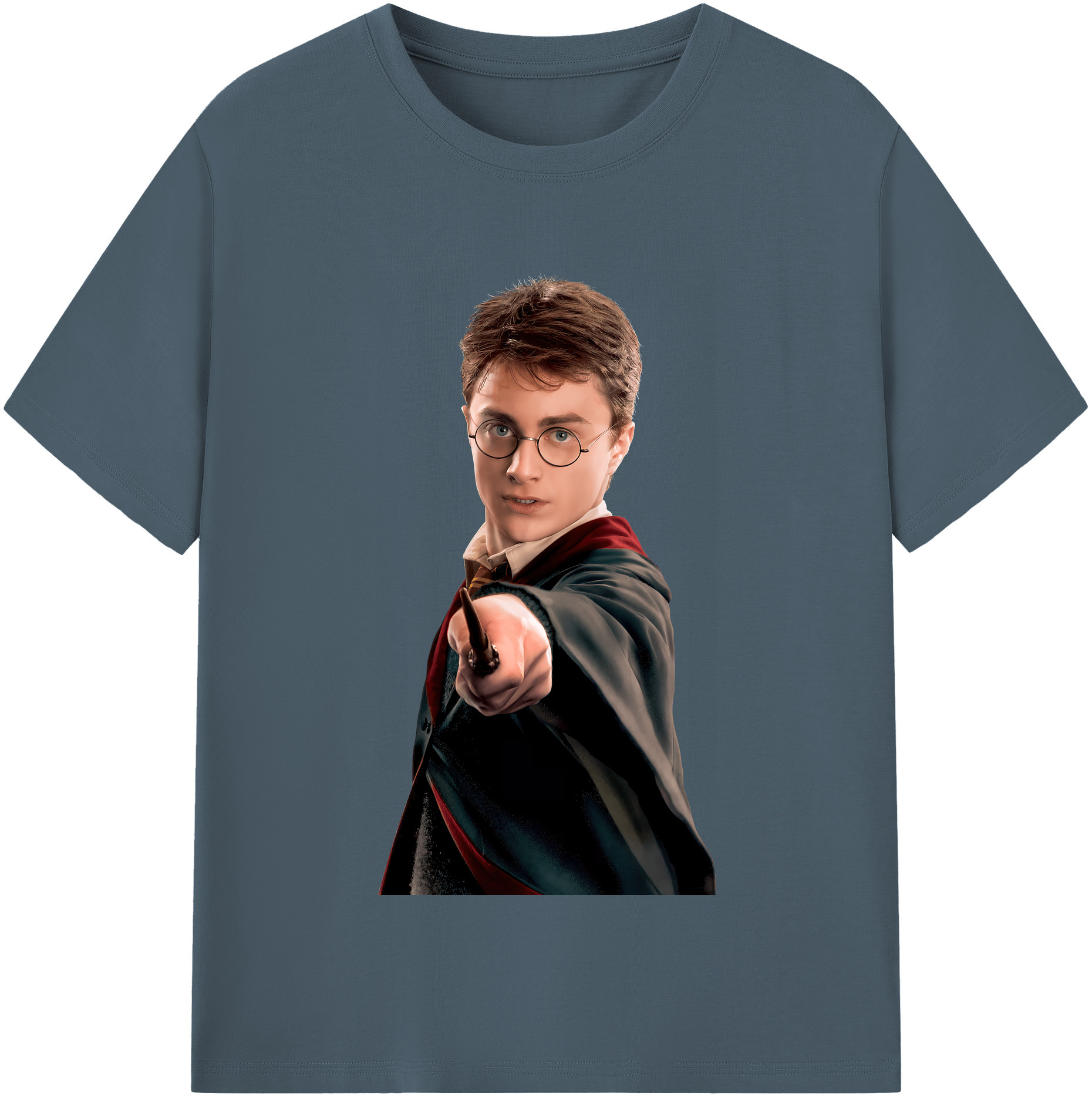 （画像用） Harry Potter ハリー・ポッターシリーズ 綿100％半袖Tシャツ（フロントプリント）